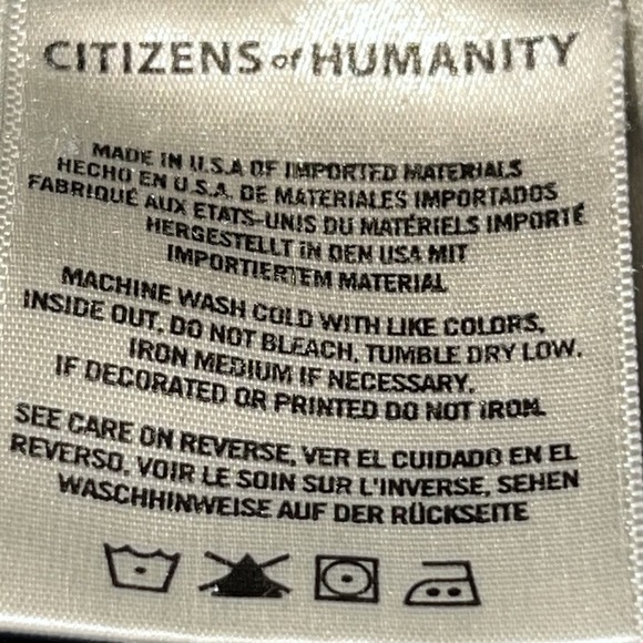 Citizens of Humanity COH Premium Vintage Olivia High Rise Slim Ankle Jeans Sz 27 - Picture 14 of 14